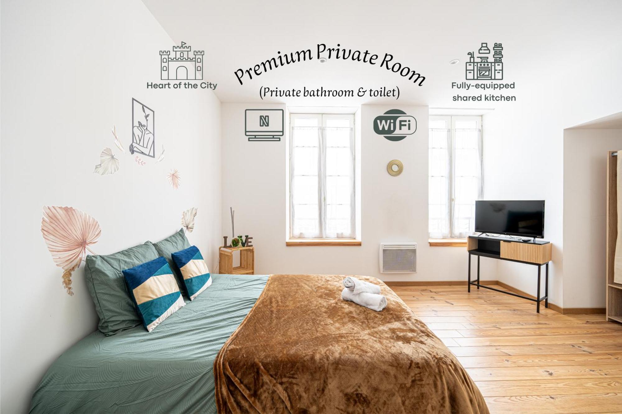 Chambre Privee Premium "La Suite Prestige" بو المظهر الخارجي الصورة